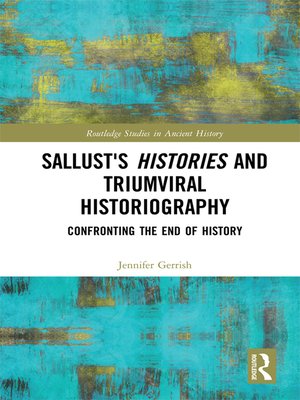 cover image of Sallust's Histories and Triumviral Historiography